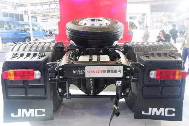 JMC Weilong hydrogen heavy trucks using Sunwise systems are delivered to Shanghai Zhidi — original image