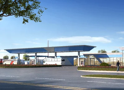 Yancheng refueling station