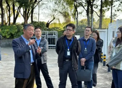 Sinopec Capital's technology commercialization training group visits Sunwise — original image