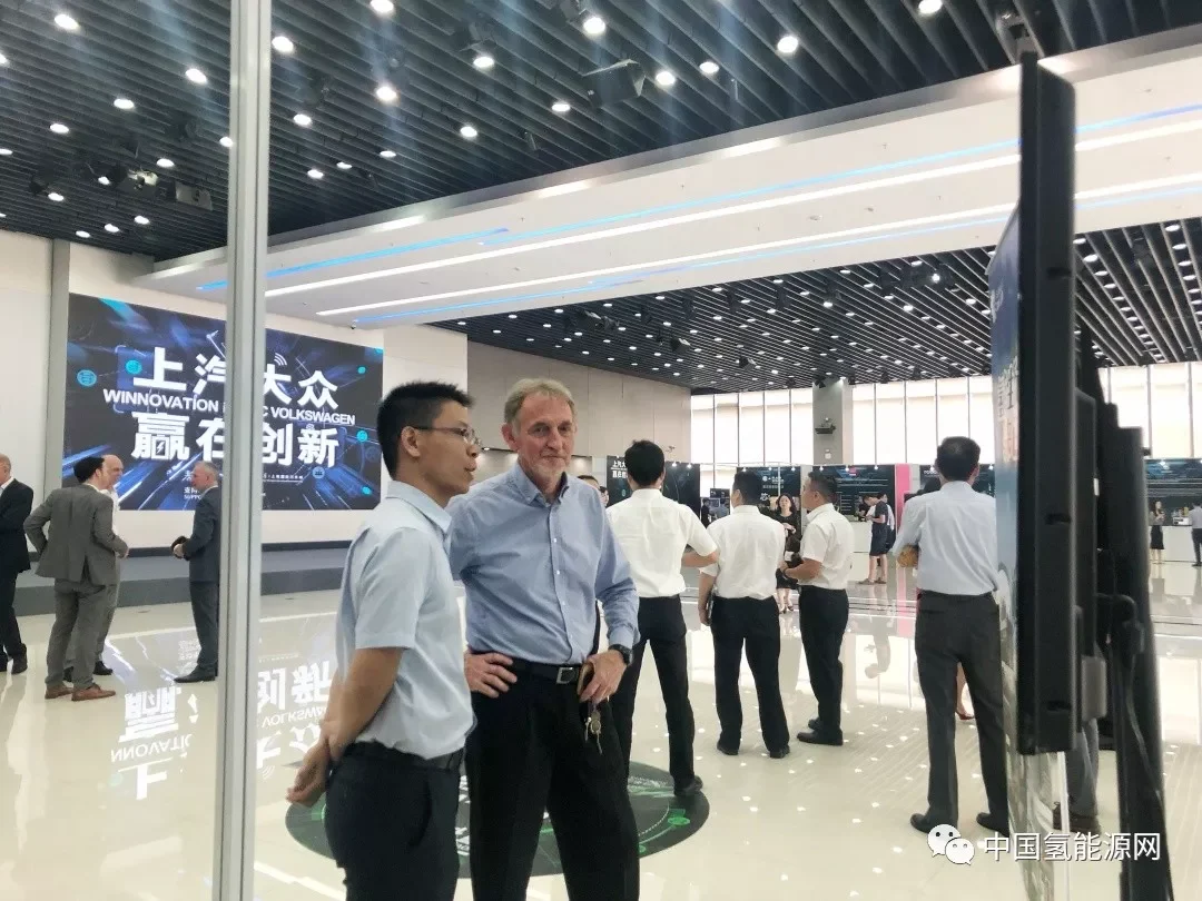 Hydrogen technology showcased at SAIC Volkswagen — original image