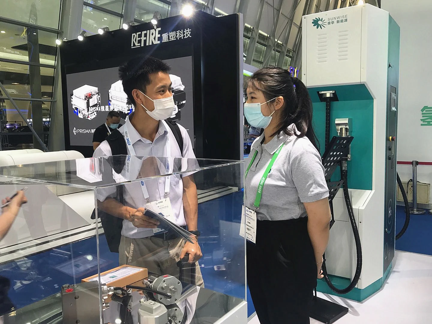 Sunwise exhibits at FCVC 2020 — original image