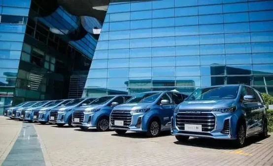 Sunwise supplies hydrogen systems for Shanghai's first fuel cell ride-hailing vehicles — original image