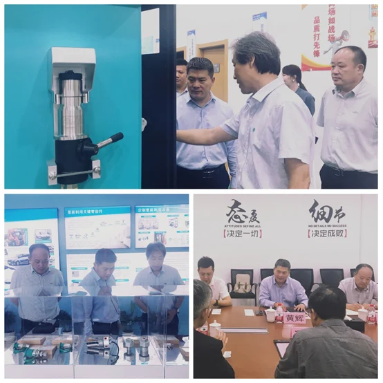 Huang Hui of Pizhou High-tech Zone visits Sunwise — original image