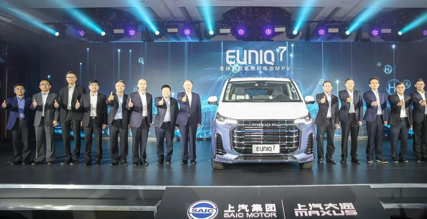 Sunwise attends the SAIC MAXUS EUNIQ 7 launch — original image