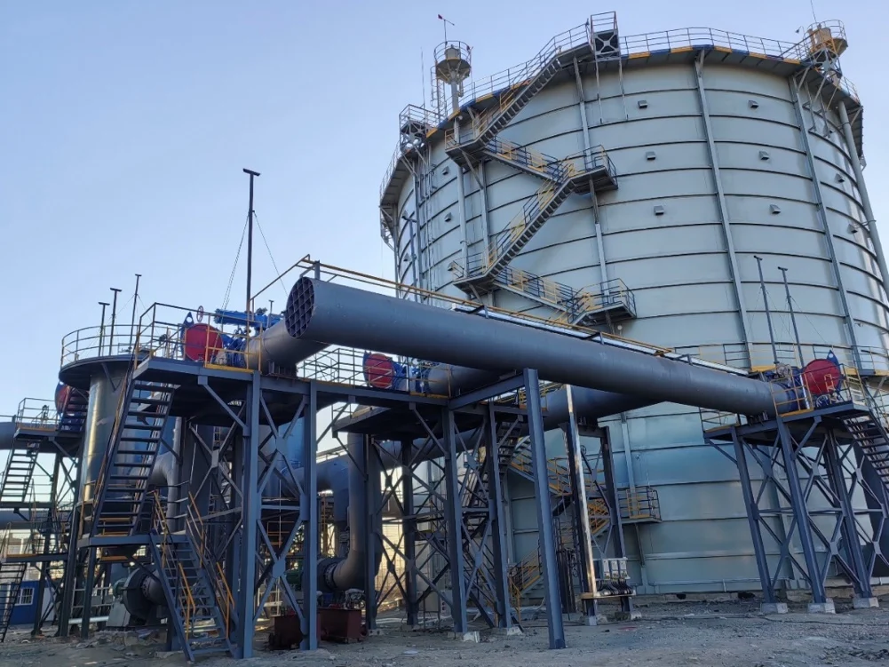 Phase I of Fengzhen Guoan Ferroalloy's hydrogen-rich off-gas power project enters operation — original image