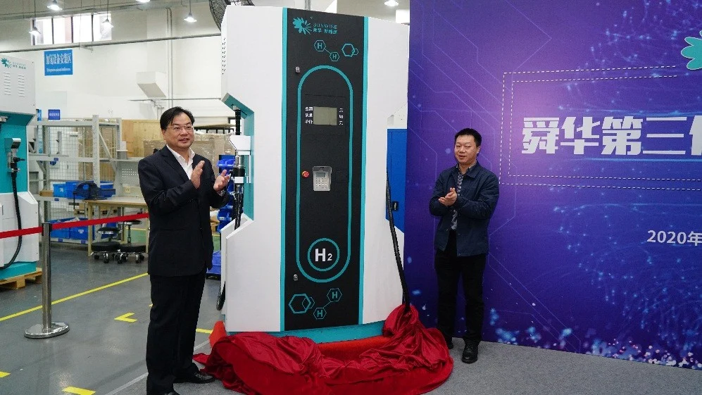 Sunwise launches its third-generation hydrogen dispenser — original image