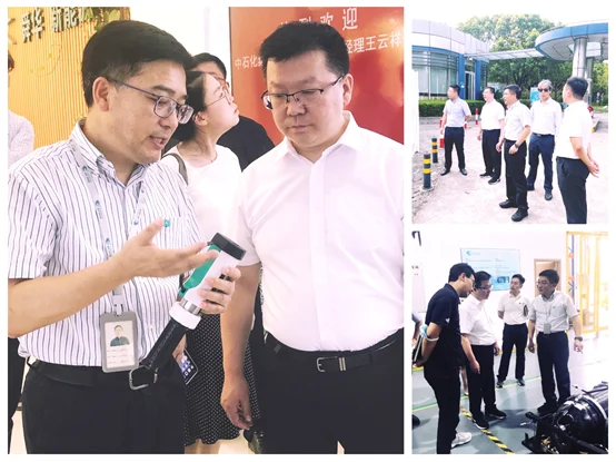 Sinopec Development and Planning Deputy General Manager Wang Yunxiang visits Sunwise — original image