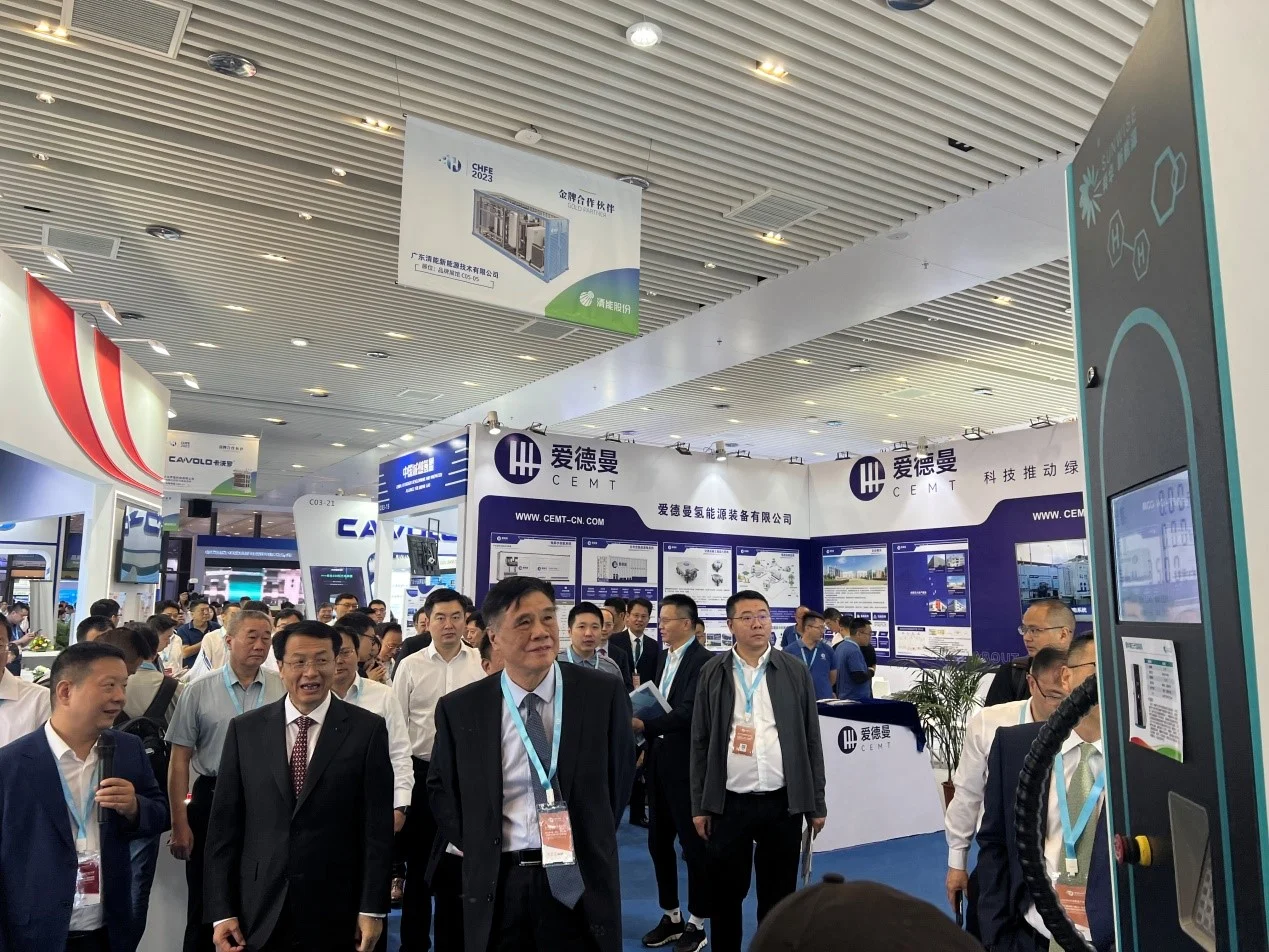 Sunwise exhibits at CHFE 2023 in Foshan — original image