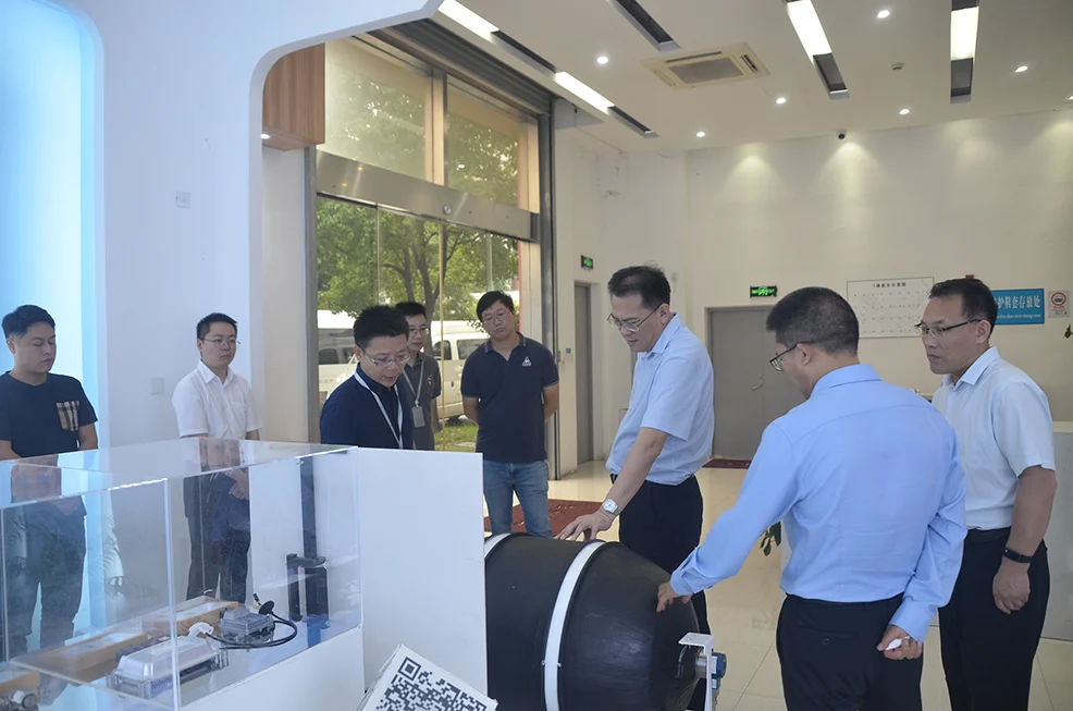 Pizhou Deputy Mayor Li Pengfei visits Sunwise — original image
