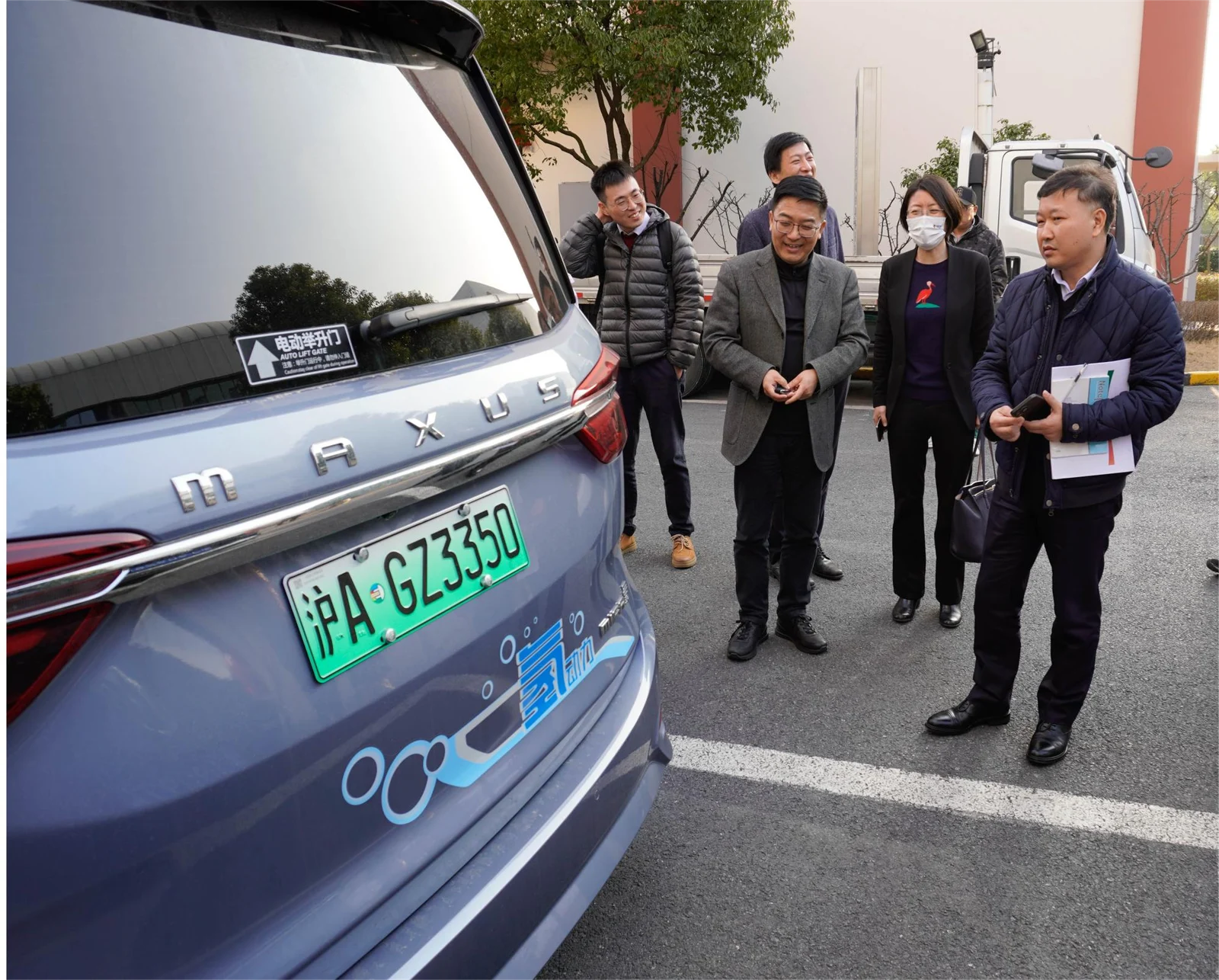 Shanghai Electric Power Deputy General Manager Pan Longxing visits Sunwise — original image