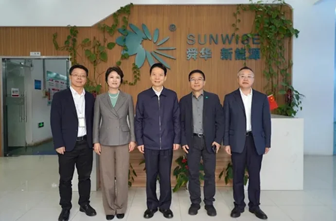 Lu Fangzhou leads a delegation to Sunwise — original image