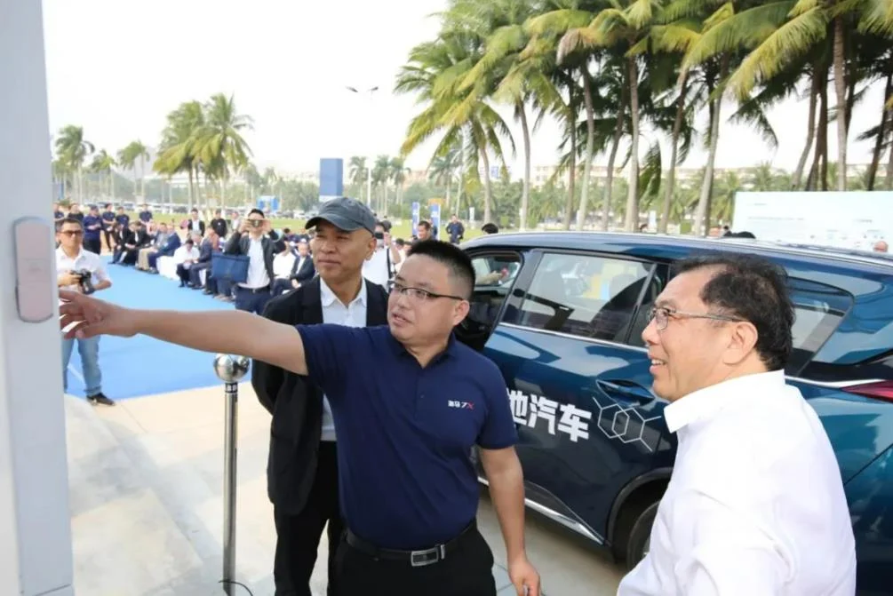 Haima's third-generation fuel cell vehicles prepare for demonstration operation with Sunwise systems — original image