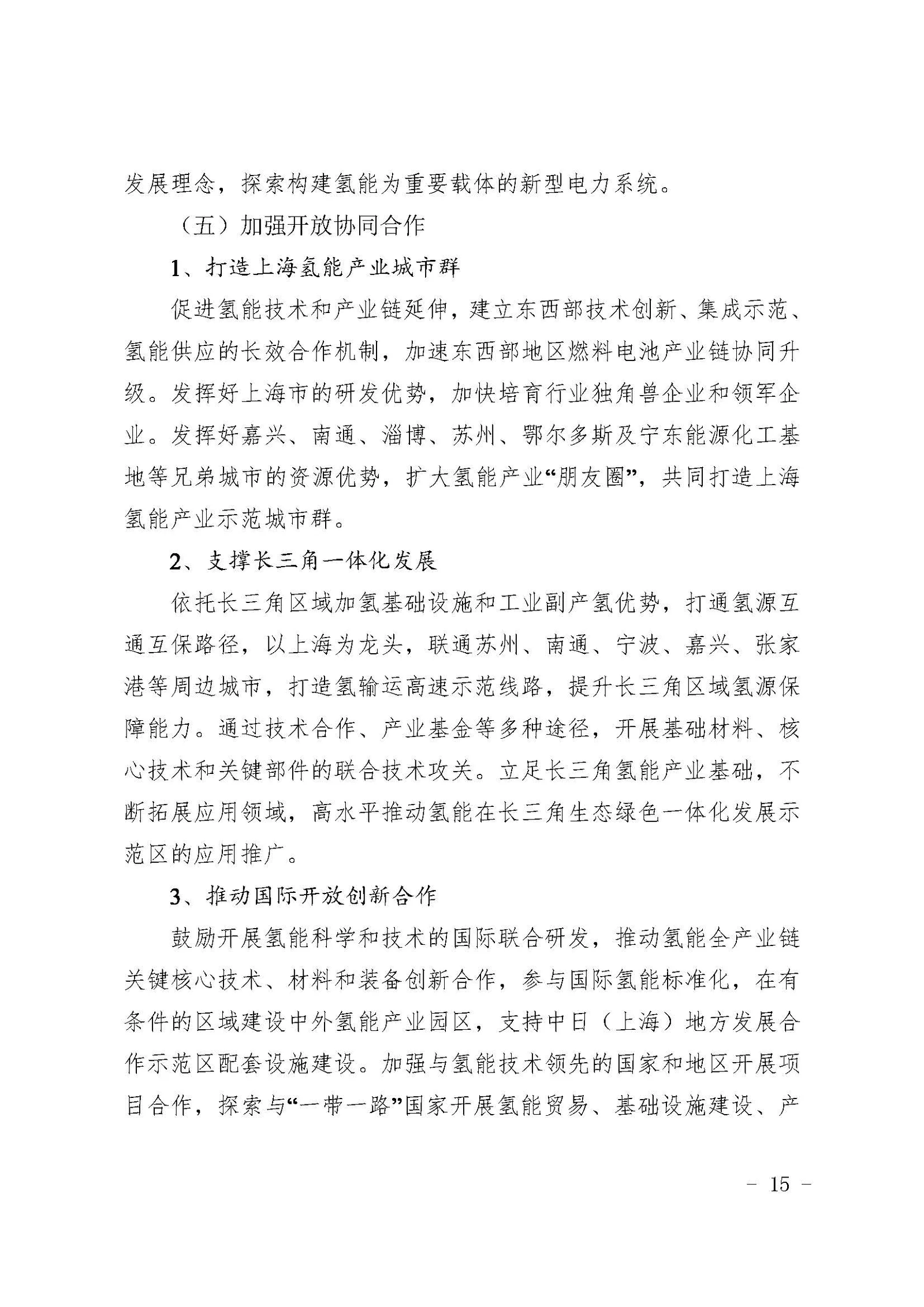 Shanghai issues its Medium- and Long-term Hydrogen Industry Development Plan (2022–2035) — original image