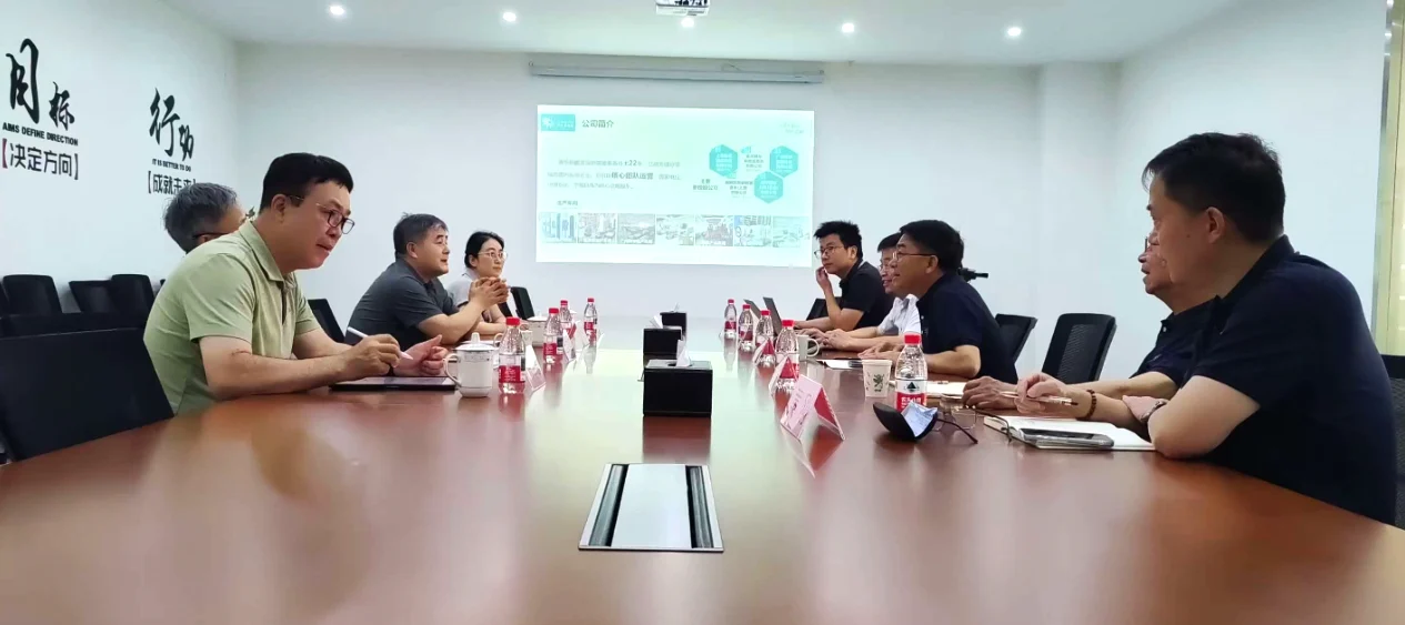 Wang Weiguo leads a Zhongte Promotion Association delegation to Sunwise — original image