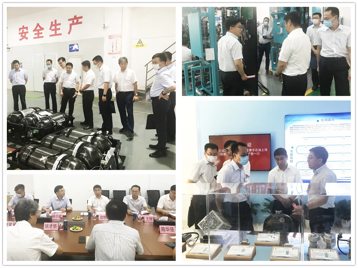 PetroChina Shanghai Sales Chairman Zhao Mingkui visits Sunwise — original image