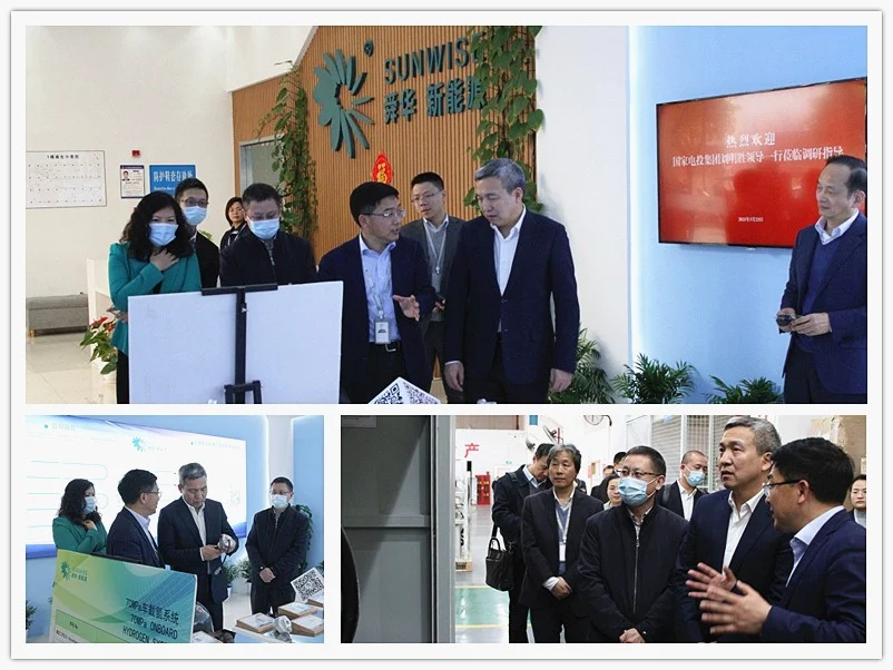 SPIC Deputy General Manager Liu Mingsheng visits Sunwise — original image