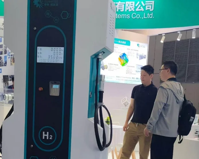 Sunwise presents hydrogen innovations at SNEC 2026 — original image