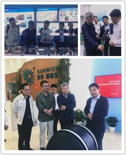 SPIC safety and environmental protection Director Tao Xinjian visits Sunwise — original image