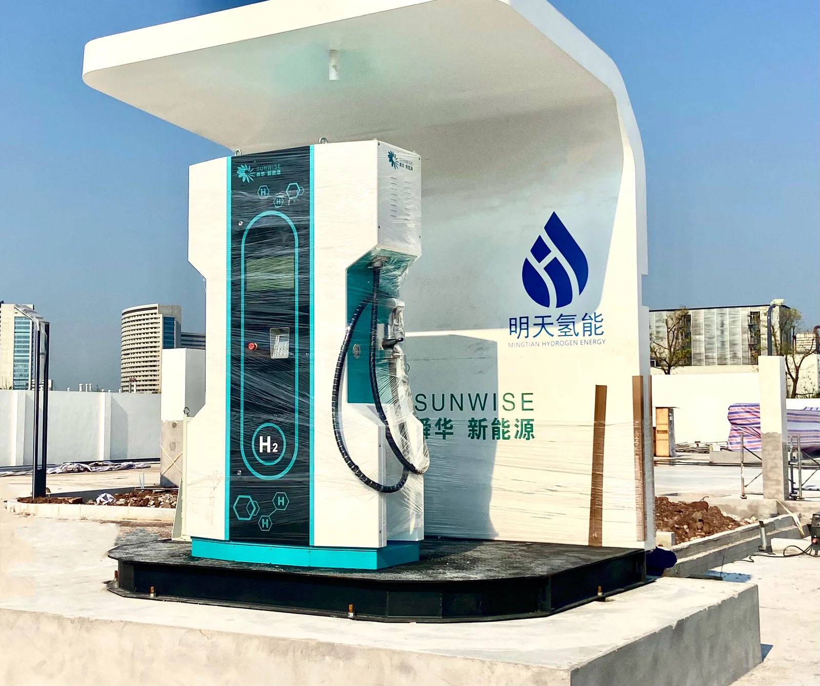 Chongqing's first hydrogen refueling station is completed — original image