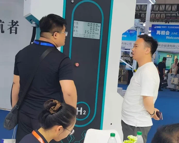 Sunwise presents hydrogen innovations at SNEC 2026 — original image