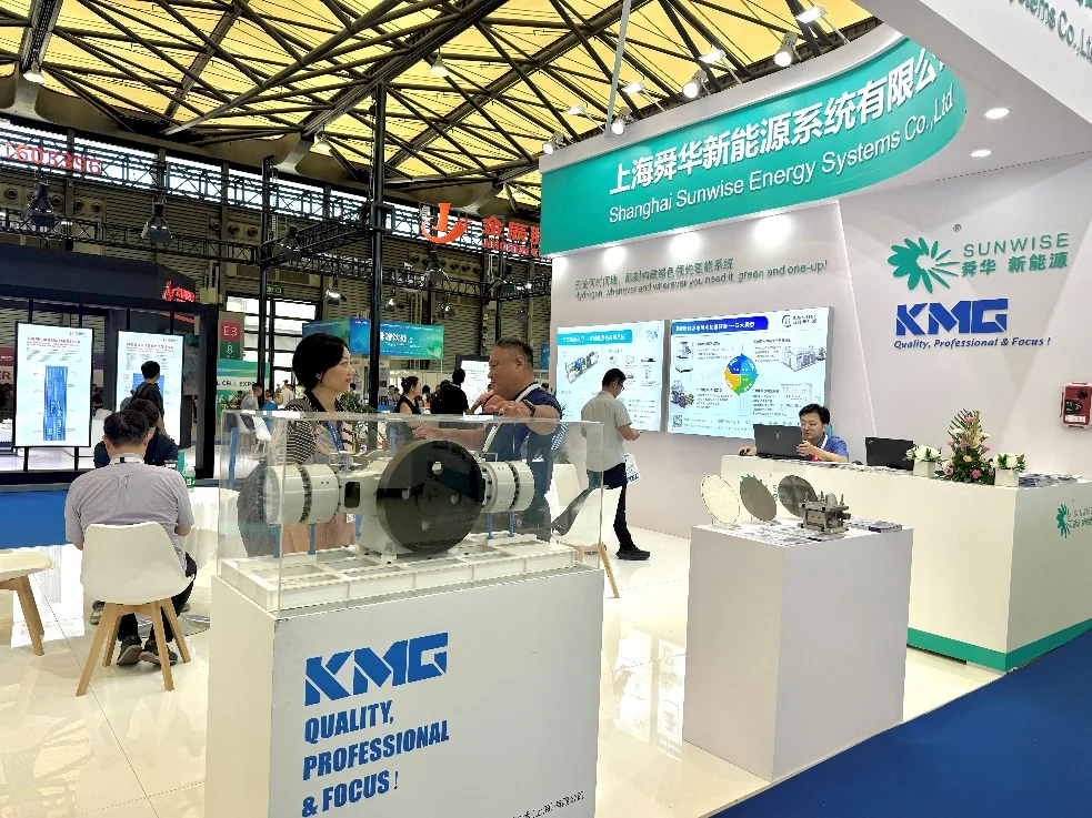 Sunwise returns to the SNEC 2025 energy storage and hydrogen exhibition in Shanghai — original image