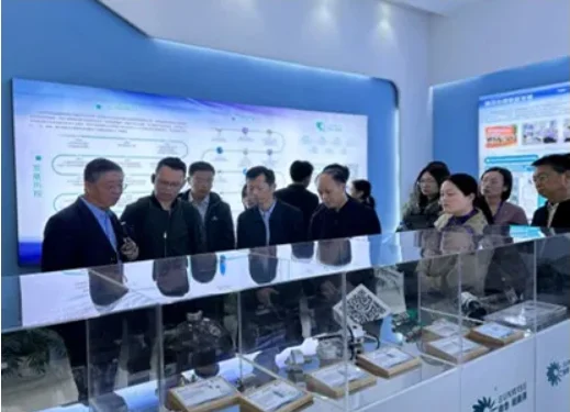 Sinopec Capital's technology commercialization training group visits Sunwise — original image