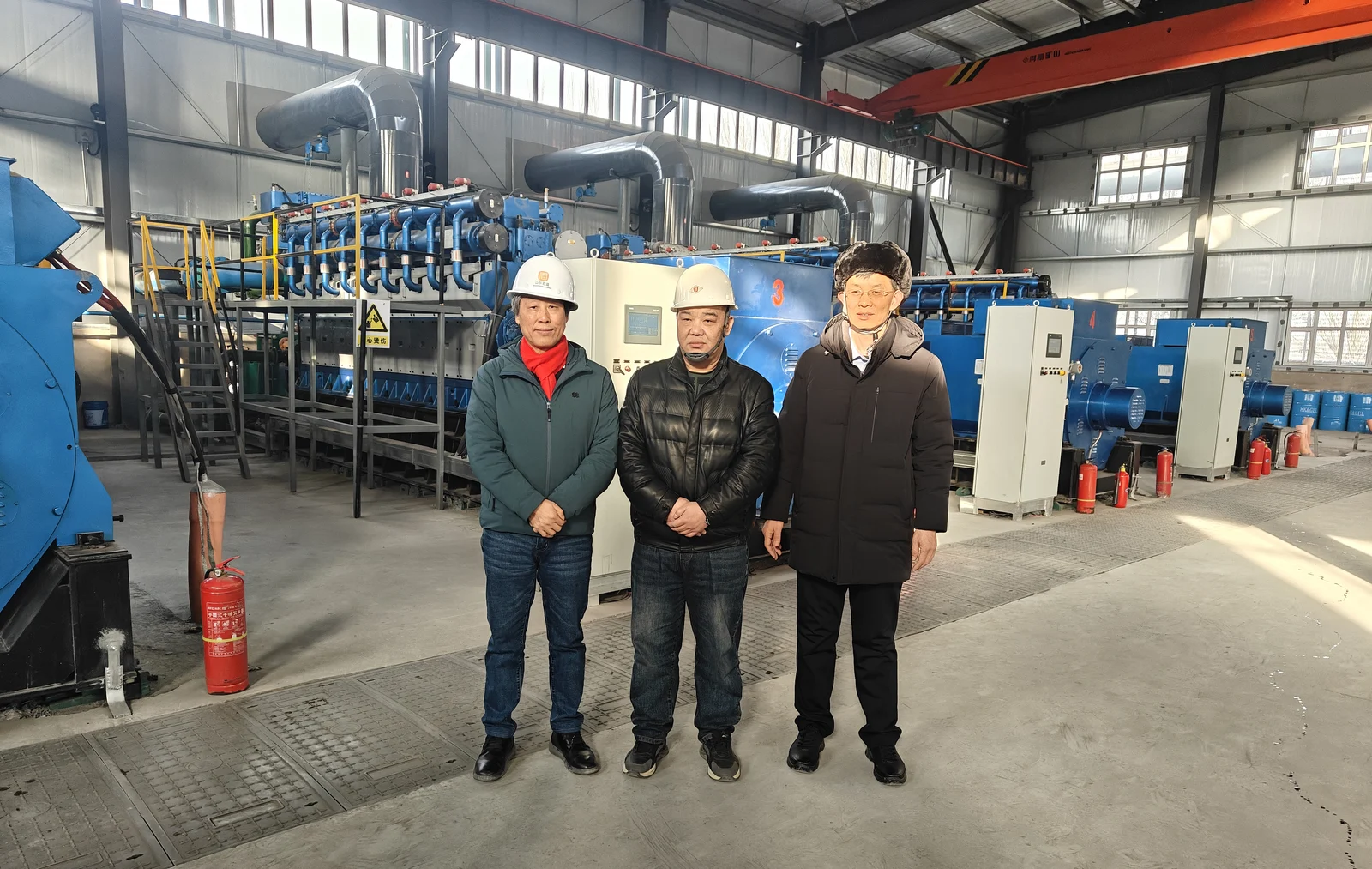 Phase I of Fengzhen Guoan Ferroalloy's hydrogen-rich off-gas power project enters operation — original image